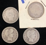 4 Barber Quarters