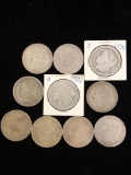 1... Lot of 10... ...Morgan... Dollars