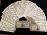 1 Lot of 50 1957 $1 Silver Certificates