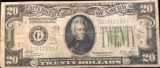 1928B $20 Federal Reserve Note