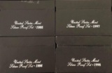 4 Mint Silver Proof Sets