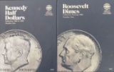 Whitman's Folder Kennedy Half Dollars & Roosevelt Dimes