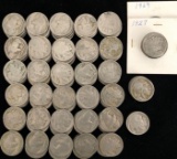 Large Lot of Buffalo Nickels