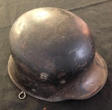 German WWI Camo Helmet