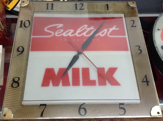 Sealtest Milk Clock
