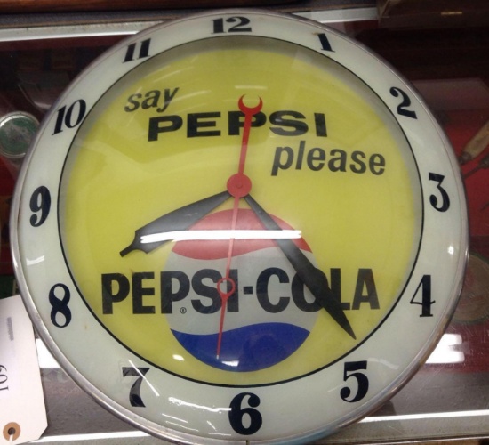 Pepsi Clock