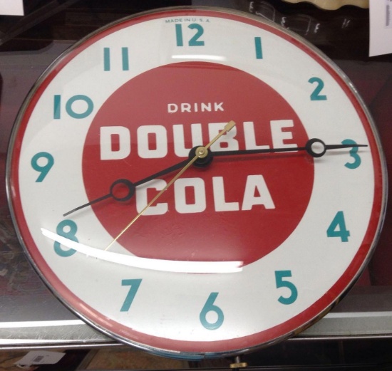 Double Coca Cola Clock