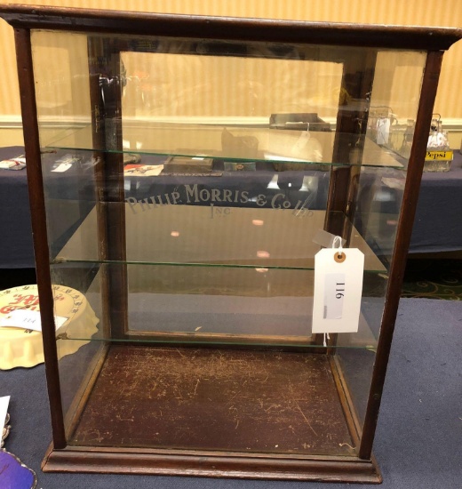 Phillip Morris Cigarette Display Case