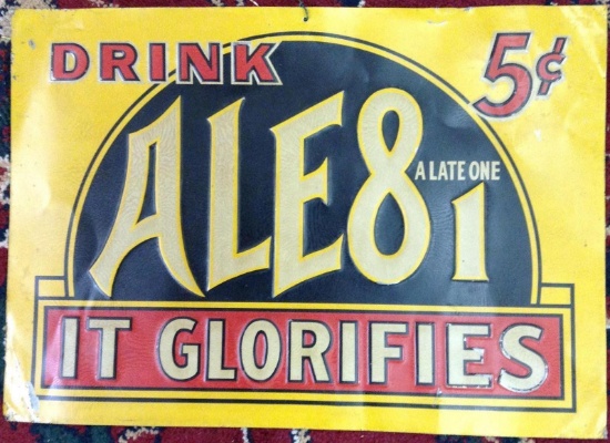 ALE81 Vintage Metal Sign