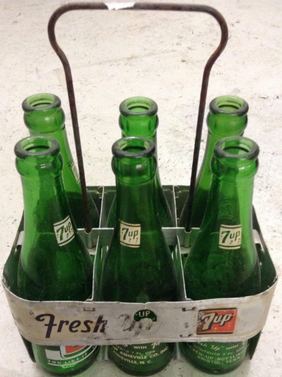 Metal 7 Up Crate