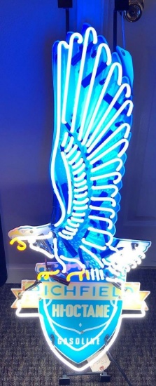 Neon Richfield High Octane Gasoline Sign