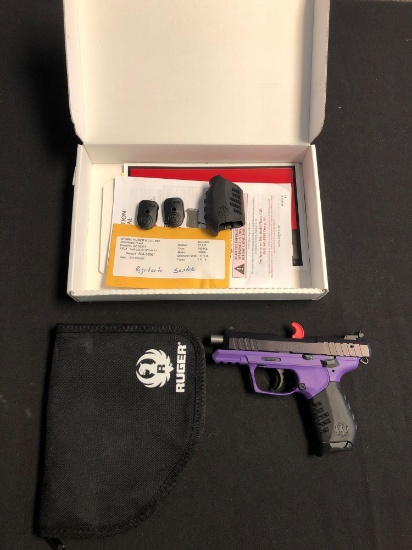 Ruger SR22 22LR Purple Composite