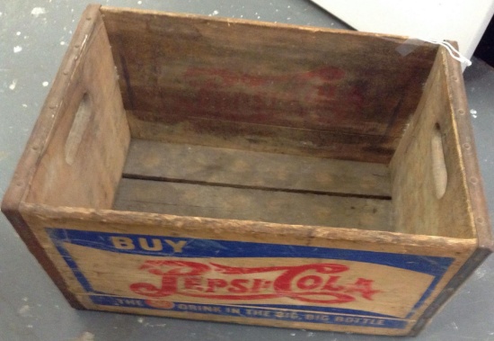 Wooden Pepsi Cola Crate