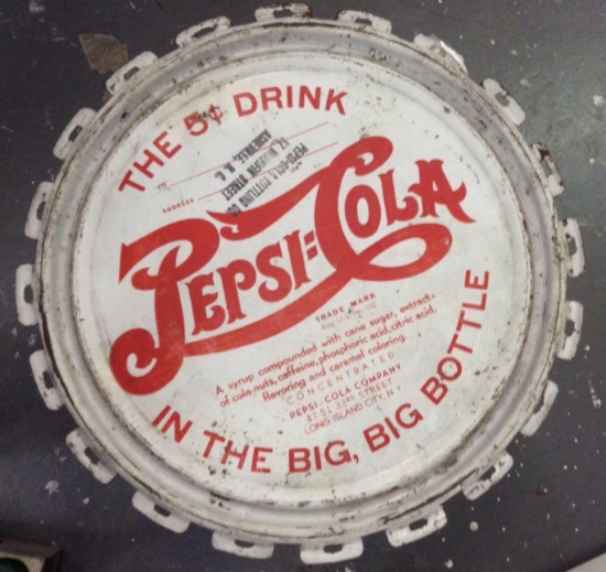 Pepsi Cola Metal Keg