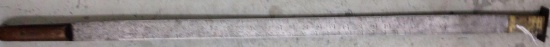 Vintage Metal Board Blade Board Foot Timber Measuring Stick