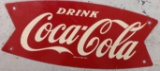 Metal Coca Cola Sign Circa 1962
