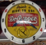 Dr Pepper Advertising Clock