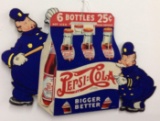 Bobbsey Twins Pepsi Cardboard Double Sided Ad