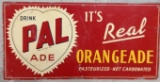 Vintage Pale Ade Orange Ade Metal Sign