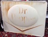 Large Metal Dr. Pepper Sign