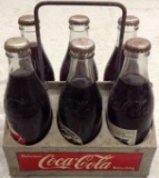 Vintage Aluminum Coca Cola Crate Carton
