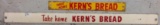 2 Kern's Bread Signs