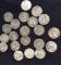 1 Lot of 21 Silver Quarters