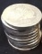1 lot of 10 1 oz Silver Rounds