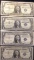 Lot of 4 One Dollar Silver Certificates