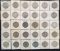 1 Lot of 54 Walking Liberty Half Dollars