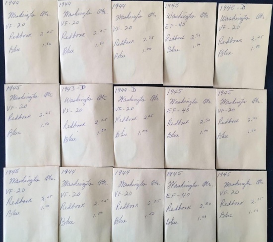 1 Lot of 50 Silver Quarters