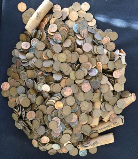 2500 + Lincoln Cents