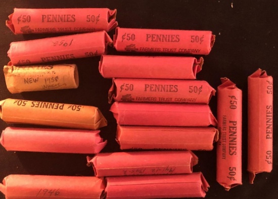 Approximately 700 Lincoln Cents