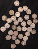 1 Lot of 34 Standing Liberty Quarter Dollars