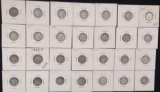 1 Lot of 28 Mercury Dimes