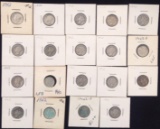 1 Lot of 19 Mercury Dimes