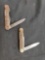 2 Stag Handled Knives