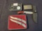 Mixed Lot of Knives, belt buckle and NS keychain clock