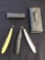 1 lot of 3 straight razors