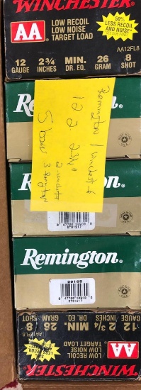 5 Boxes 12 ga