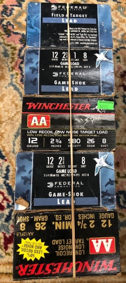 5 Boxes 12 ga 2 3/4"