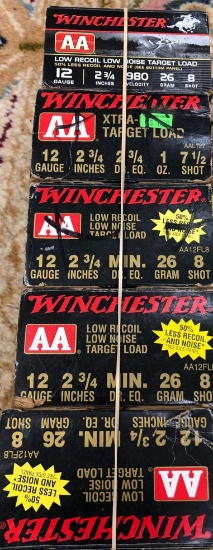 5 Boxes 12 ga 2 3/4"