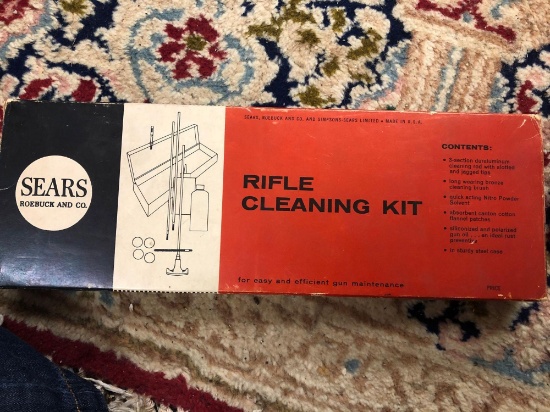 Sear and Roebuck Rifle cleaning kit