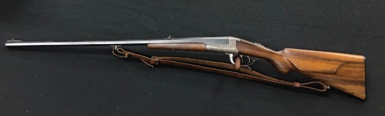 Christoph Funk falling block rifle 8.7mm octagon barrel