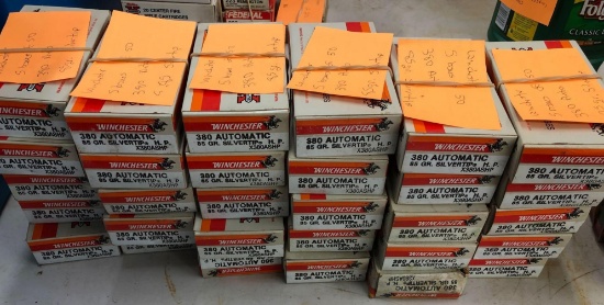 Ammo Lot of Winchester 380 Auto