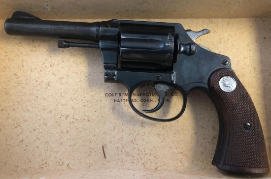 Colt .38 Caliber Revolver 3.5" Barrel