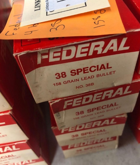 Federal .38 special 158gr. Lead Bullet
