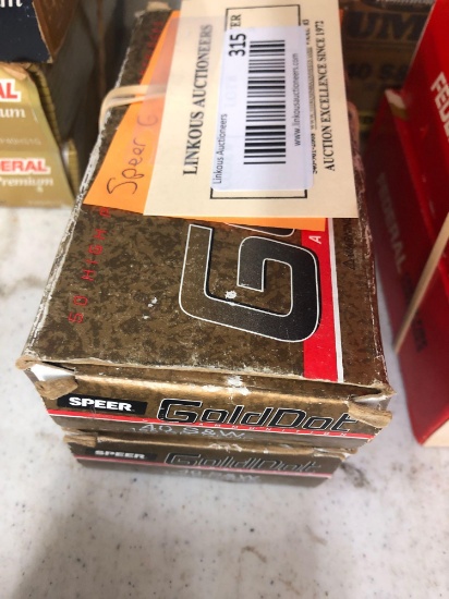 Speer Golddot .40S&W 165gr