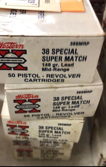 Western .38 Special Super Match 148gr Lead Mid Range