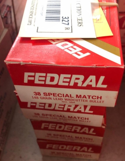 Federal .38 Special Match 148gr Wadcutter